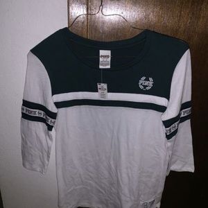 Vs PINK baseball tee